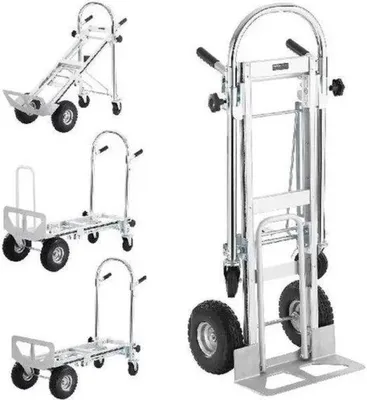 Produktbild von Famanu Handwagen Aluminium - Zusammenklappbar, robust und vielseitig