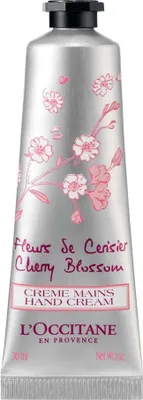 Zdjęcie produktu dla L'Occitane Small Cherry Blossom, Kremowy, Unisex, Skóra uniwersalna, Nawilżający, Ochrona, Wygładzający, Zmiękczający, 30 ml, Tubka