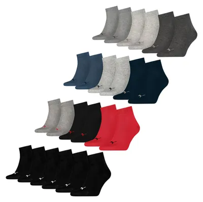 Produktbild von 12 Paar PUMA Uni Quarter Socken