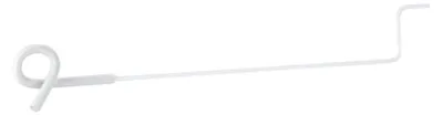 Produktbild von 10 Stück Vorbau Ösenisolator weiss 40 cm lang für Weidezaun Elektrozaun