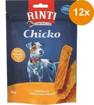 Produktbild von Rinti Chicko Knusprige Hähnchenstreifen - 90 g