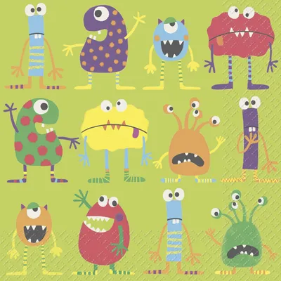 Produktbild von Servietten 33x33cm VE=12x20 Stück Nello grün