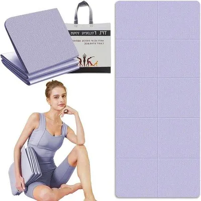 Zdjęcie produktu dla Mata do ćwiczeń i jogi – grubość 6 mm – w zestawie torba – wymiary 183 x 61 cm – antypoślizgowa