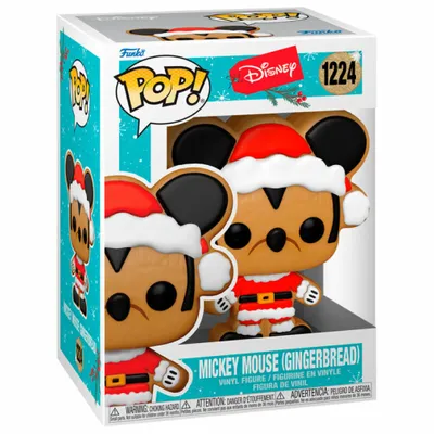 Productafbeelding van Funko Disney Holiday 2022 POP! Heroes Vinyl Figuur: Kerstman Mickey, 9 cm