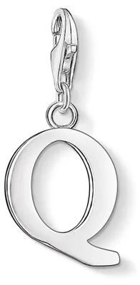 Produktbild von Thomas Sabo Anhänger Charm-Club Buchstabe Q Silber