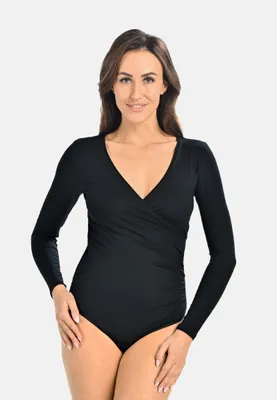 Immagine prodotto di Teyli Body donna elegante con scollo a V Avianna Female 2432 nero S