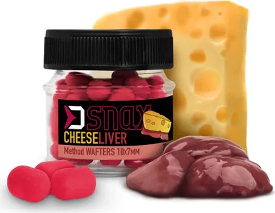 Produktbild von Delphin D Snax Waft 7 x 5,5 mm 20 g Käse-Leber Dumbells