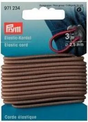 Produktbild von Prym Elastic-Kordel 2,5 mm beige
