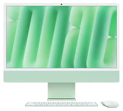 Produktbild von Apple iMac M4 24' 8-CPU/8-GPU 16GB 256GB grün