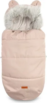 Obrázok produktu pre Zimné plyšové zvieratko s kožušinou 100x50cm, púdrovo ružová