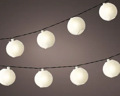 Produktbild von Strangbeleuchtung Lumineo Solar Nylon warmweiß