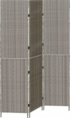 Immagine prodotto di Divider per stanze Grigio 146 x 180 cm polyrattan