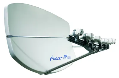 Immagine prodotto di Antenna satellitare compatta + 4 supporti lnb Cahors 0140955