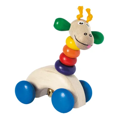 Immagine prodotto di Detoa Giraffa in legno su ruote