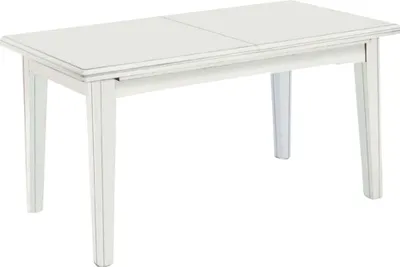 Immagine prodotto di Milani Home - tavolo da pranzo allungabile 180-235-280 x 100 cm, bianco, legno massello