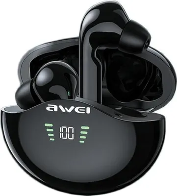 Immagine prodotto di Awei Earphones Bluetooth 5.1 T12P TWS+ dock black