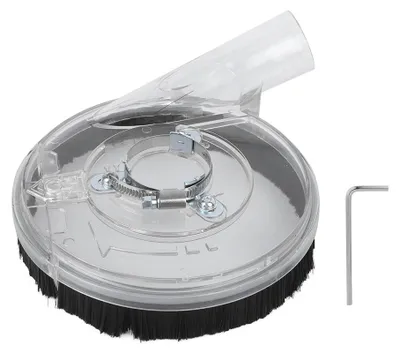 Produktbild von Schleifabdeckung, transparent, Schleifer, Schneidhaube, Winkelzubehör, Polierschutz