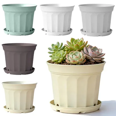 Produktbild von 21 cm Blumentopf mit Bewässerungssystem und Drainagelöchern