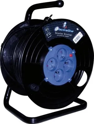 Image de Enrouleur de câble électrique bricolage avec terre L. 40 m ho5vvf 3g1.5