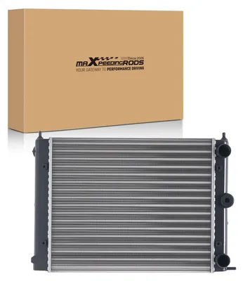 Image de Radiateur pour Seat Terra 24, VW Polo 80, moteurs 0.9-1.3L, de 1981 à 1996, référence 867121253D, 651711