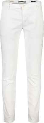 Produktbild von Alberto Hose Rob Slim Fit Chino Weiß