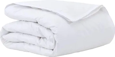 Produktbild von vidaXL 2-in-1 Bettdecke Weiß 135 x 220 cm Feder