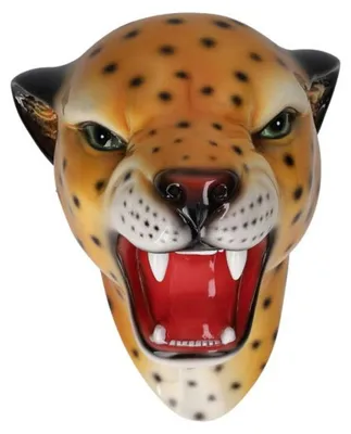 Produktbild von Gift Company Wildheads Wanddekoration Leopard Orange
