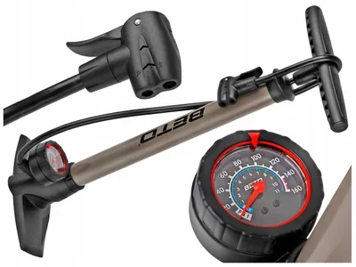 Produktbild von BETO 151 Standpumpe Fahrrad mit Manometer