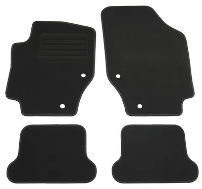 Produktbild von Fußmatten-Set für Peugeot 307 CC, 10/2003 - 03/2009, 4-teilig, Schwarz