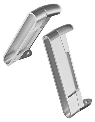 Obrázok produktu pre Pre Fitbit Versa 4 Kovový náramok Adaptér Príslušenstvo Strieborný konektor pre inteligentné hodinky