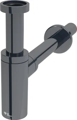 Zdjęcie produktu dla Syfon do umywalki SAT Dark 5/4 DN32 PVD Gun metal SATAUSDA - SATAUSDA