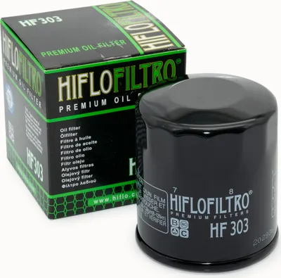 Image de Hiflo Ölfilter HF303 compatible avec Bimota Bellaria, Honda XRV, Kawasaki ZX-9R, Yamaha FZR