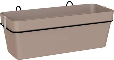 Produktbild von ARTEVASI - Set Balkonkasten capri re 50 cm v2 taupe 50,2 x 28,5 x h20 cm - 1,45 l