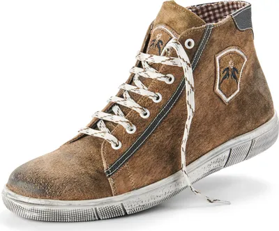 Produktbild von MADDOX Trachten Leder Schuhe Hohe Sneaker "Marinus" | Wood Größe (EU): 44