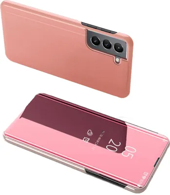 Produktbild von Für Samsung Galaxy S22 Plus 5G Smart Cover Hülle Handy Tasche Etuis Case Pink