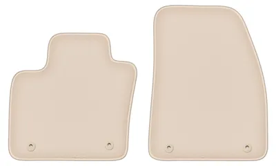 Produktbild von DURBAN Beige Velours-Fußmatten vorne für Volvo XC40 Crossover (2017-)
