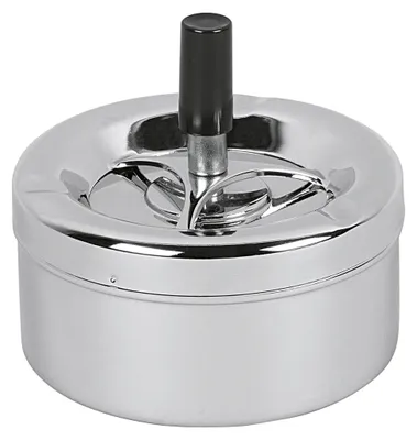 Image de Druckaschenbecher Ø11 cm chrom 472009 8712442626879