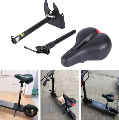 Produktbild von Faltbarer Mobilitätssitz, Stoßdämpfung, Höhenverstellbar, Schwarz