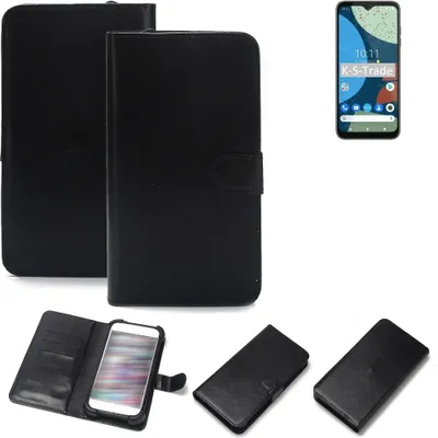 Produktbild von K-S-Trade Handyhülle Schutzhülle kompatibel mit Fairphone 4 Handy Schutz Hülle Handyhülle Bumper schwarz 1x