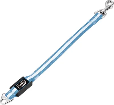 Image de Karlie Visio LED Extension de laisse - nylon - bleu/blanc - 39x1,9 cm