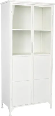 Produktbild von Nesthaus Vitrinenschrank Floris Weiß 68 x 35 x 150 cm