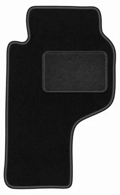 Immagine prodotto di Tappetino guidatore in moquette per Nissan 200SX 1988-2003 (coupé) – 1 pezzo, nero, su misura – Wielganizator LUX