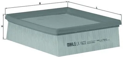 Obrázok produktu pre Vzduchový filter KNECHT LX 1622