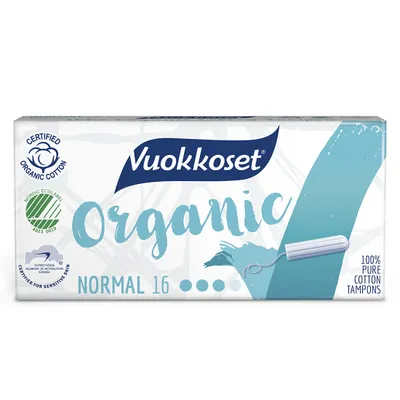 Produktbild von Vuokkoset - Tampons - Organisch Baumwolle - Normal