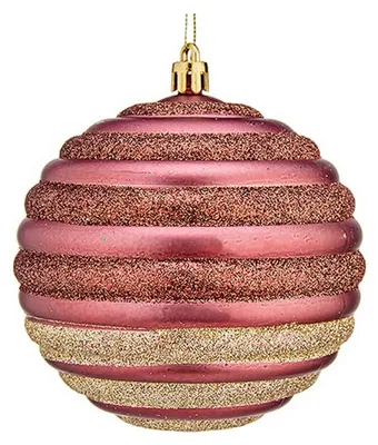 Weihnachtskugeln, mehrfarbig, 10 x 10 x 11 cm, 1 Stück