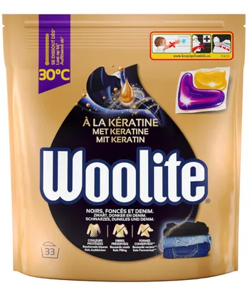 Produktbild von Woolite Caps Gel - 33sc660g - mit Keratin - schwarz
