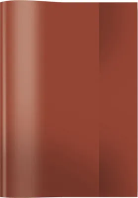 Image de Protège-cahier A5 PP transparent marron