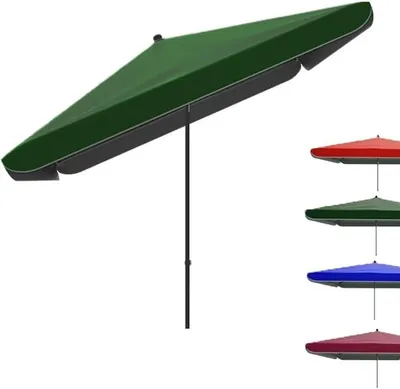 Imagen del producto de Sombrilla de playa, toldo de mercado, sombrilla para balcón, altura ajustable