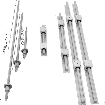 Produktbild von Linearschienen-Kit, hochpräzise Bewegung, langlebige Stahlkonstruktion, Linearschienen-Set