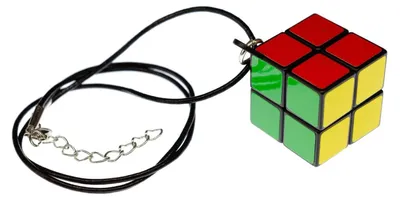 Immagine prodotto di Ciondoli a forma di cubo con cordoncino in pelle